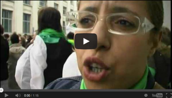 Reactie Fatiha Dahmani (LBC-NVK) na de betoging van 13 maart