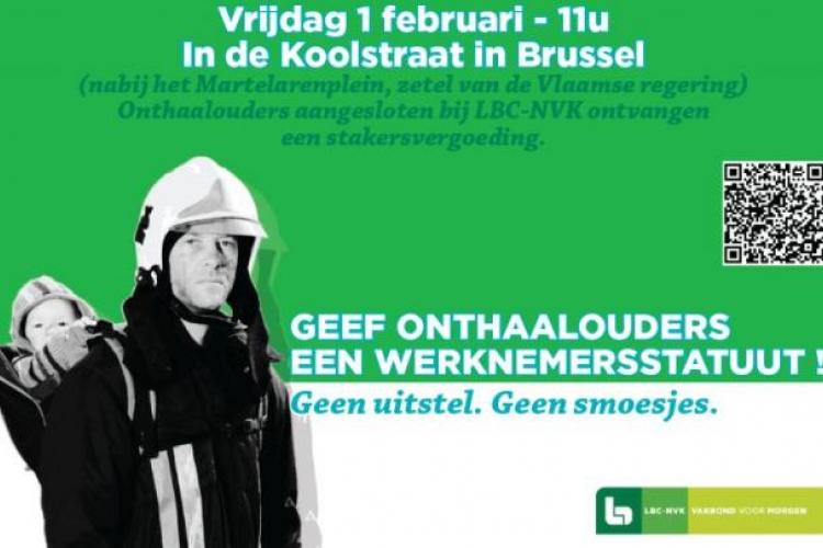 Actie voor werknemersstatuut op 1 februari